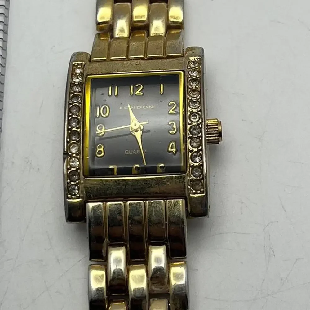Gold mens watch fully functional